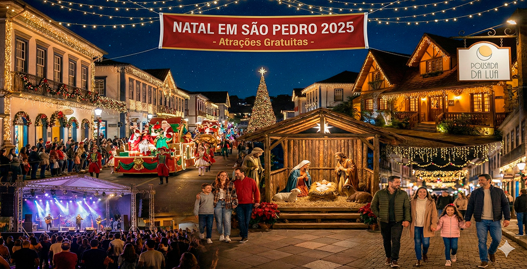 Natal em São Pedro - Programação